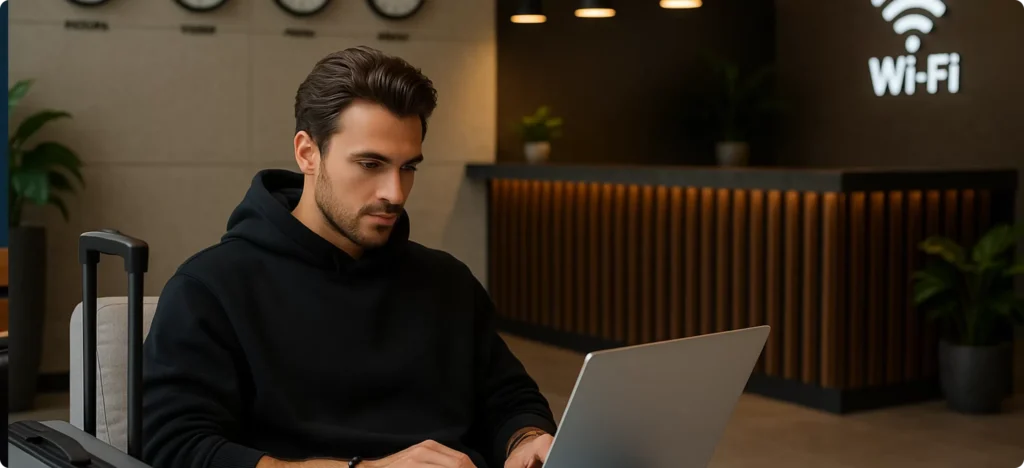 Infraestrutura digital em hotéis